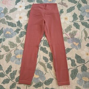 Lululemon align high rise 25” inseam brier rose